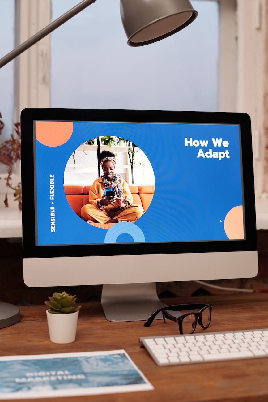 computer screen to show how copywriting agencies help tell your brand's story in a powerful way