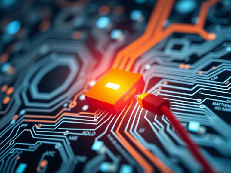 close up high res image of cable connectors on a motherboard for a post about technical content marketing and how to write technical content so that it gets more sales